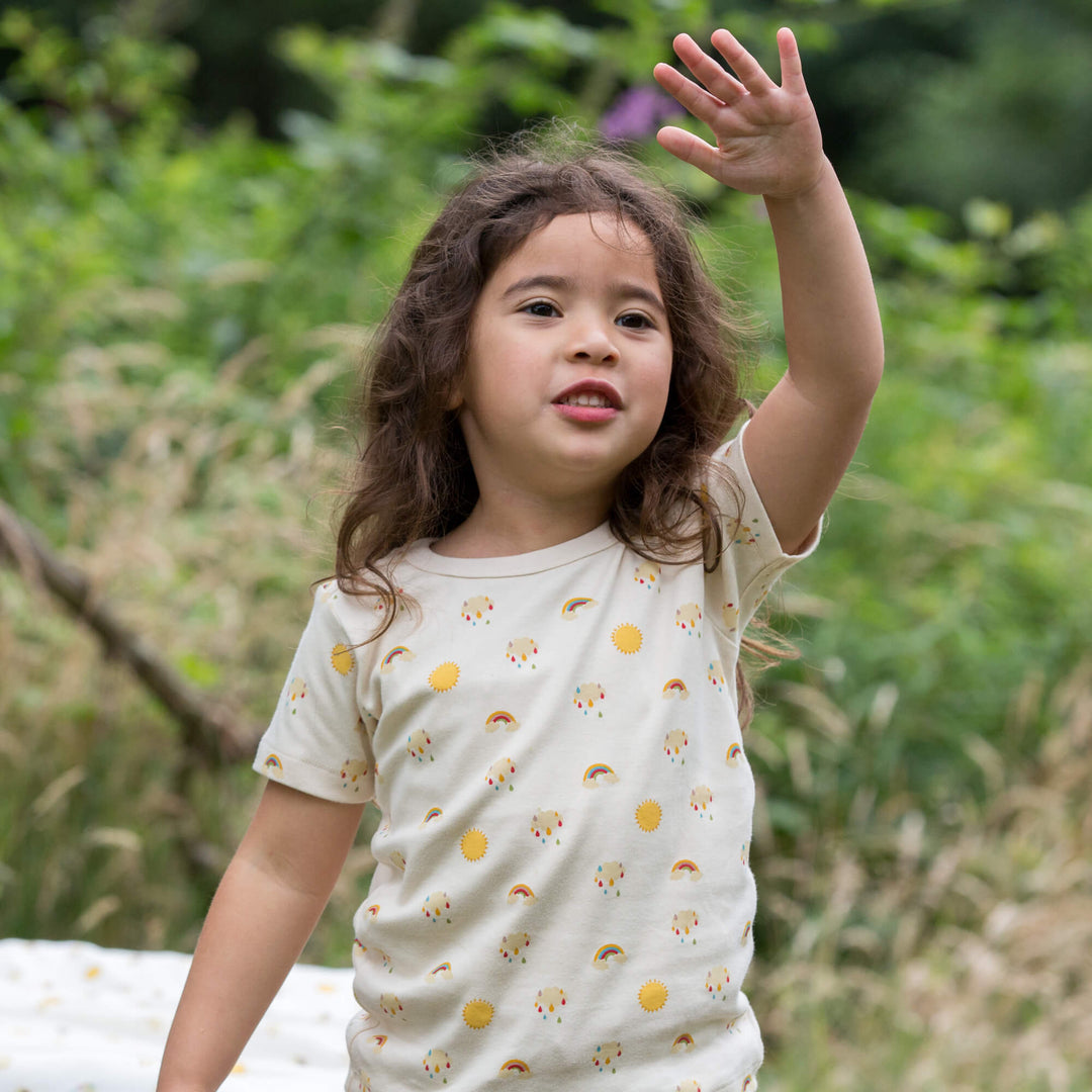 Sunshine and Rainbows Short Sleeve T-Shirt