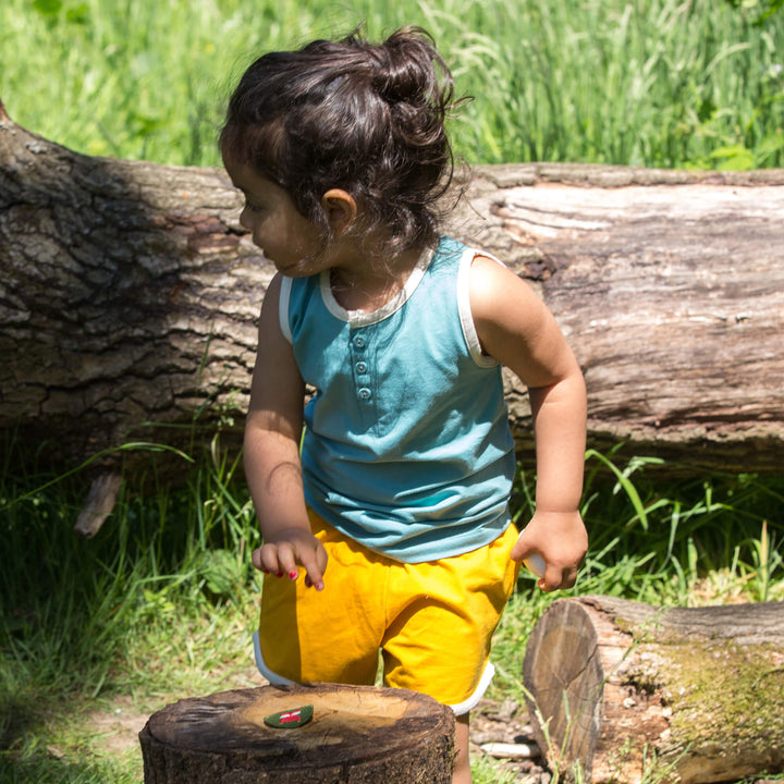 Sky Blue Organic Vest