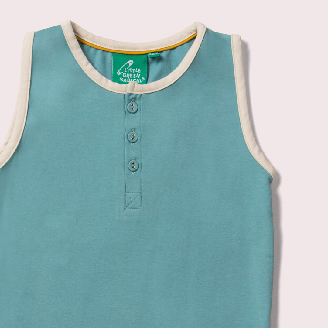 Sky Blue Organic Vest