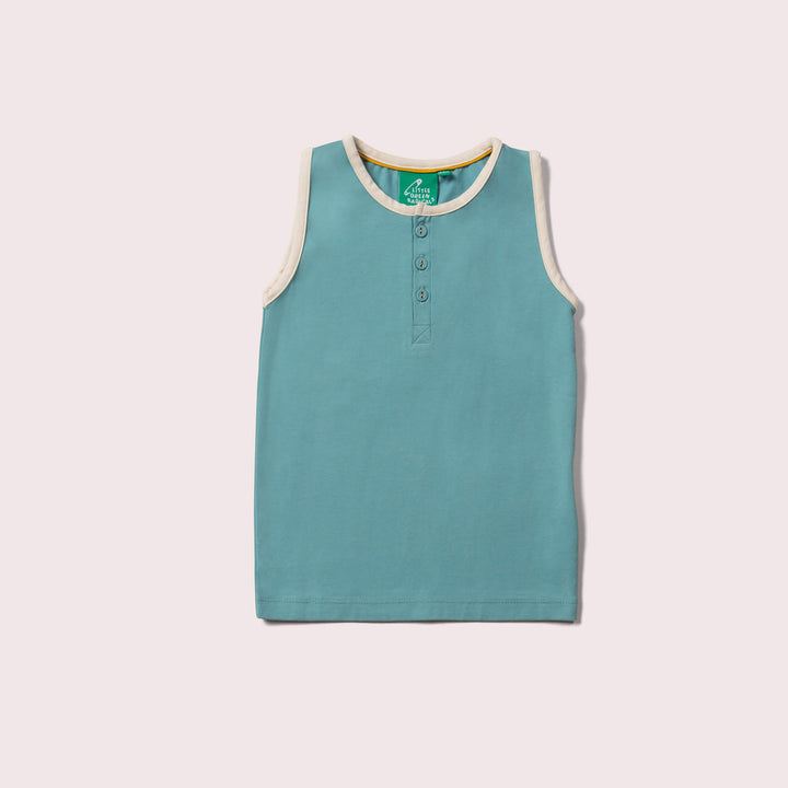 Sky Blue Organic Vest