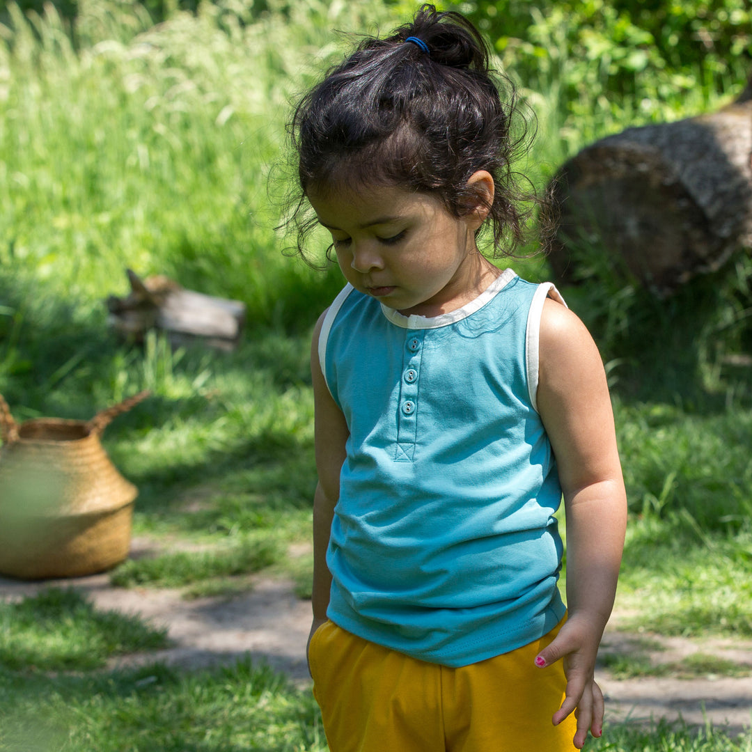 Sky Blue Organic Vest