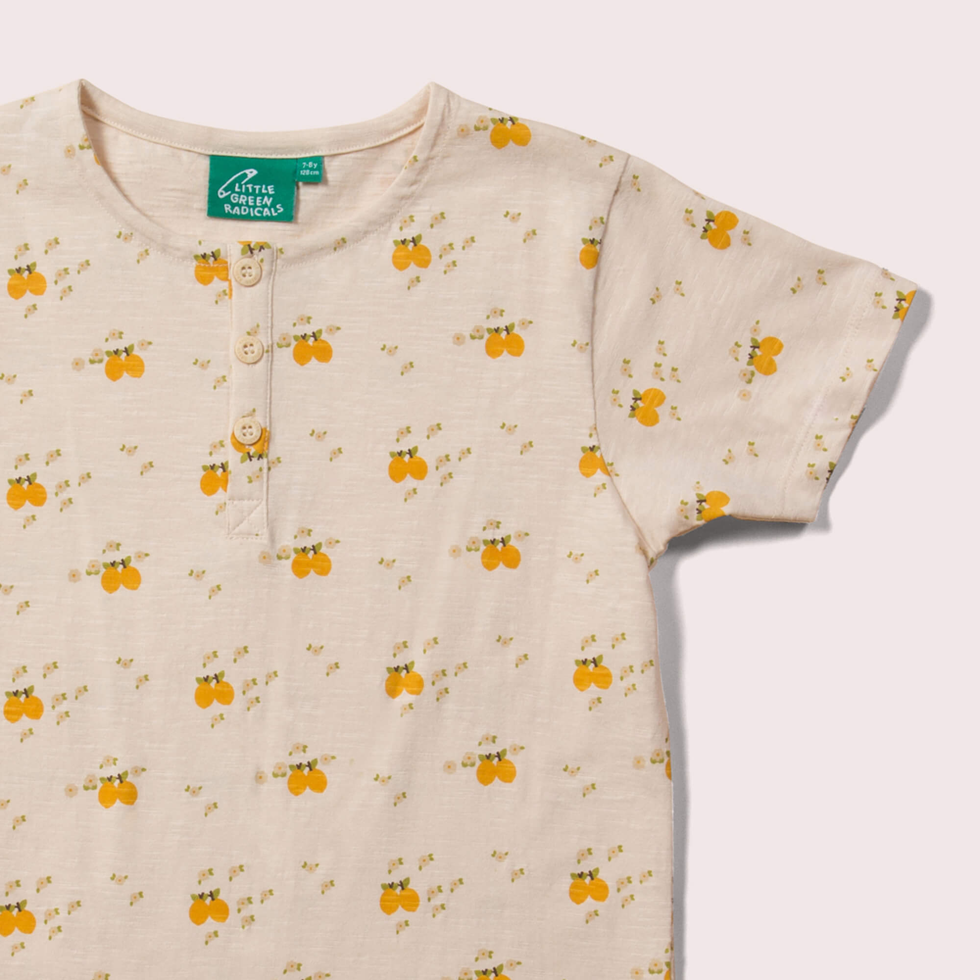 Lemon Grove Loose Short Sleeve Top