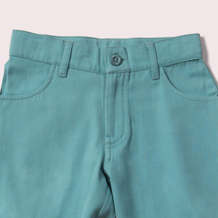 Blue Twill Sunshine Shorts