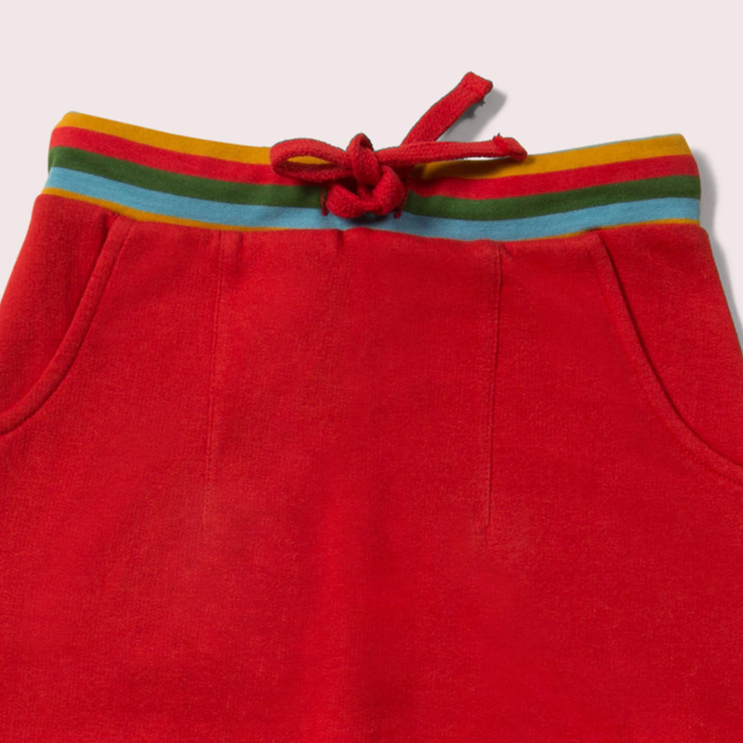 Red Marl Rainbow Organic Comfy Joggers