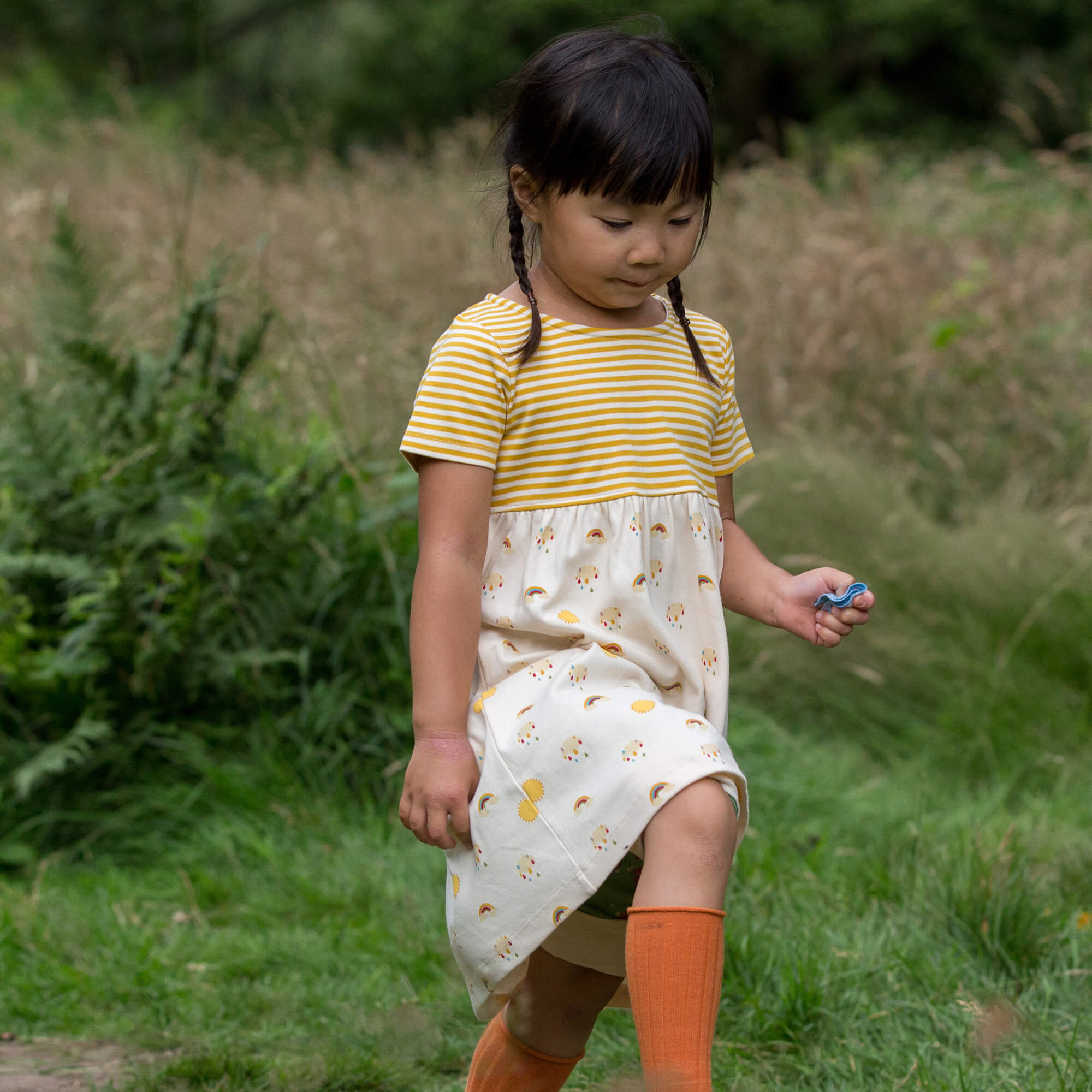 Sunshine and Rainbows Easy Peasy Dress Set