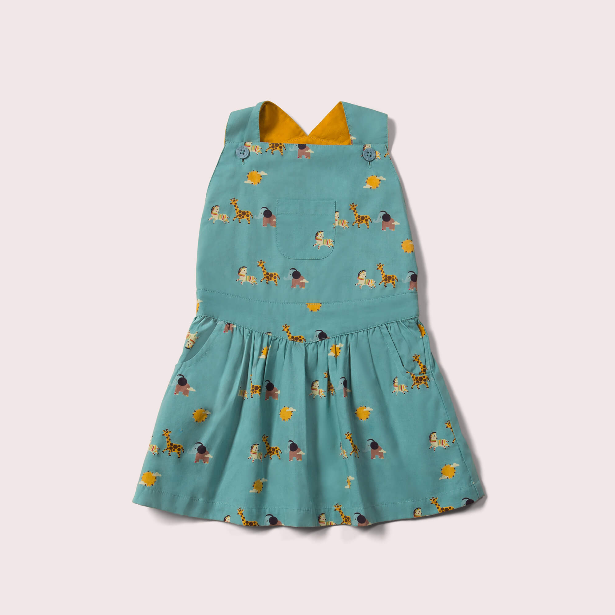 Under The Sun Pinafore Dress
