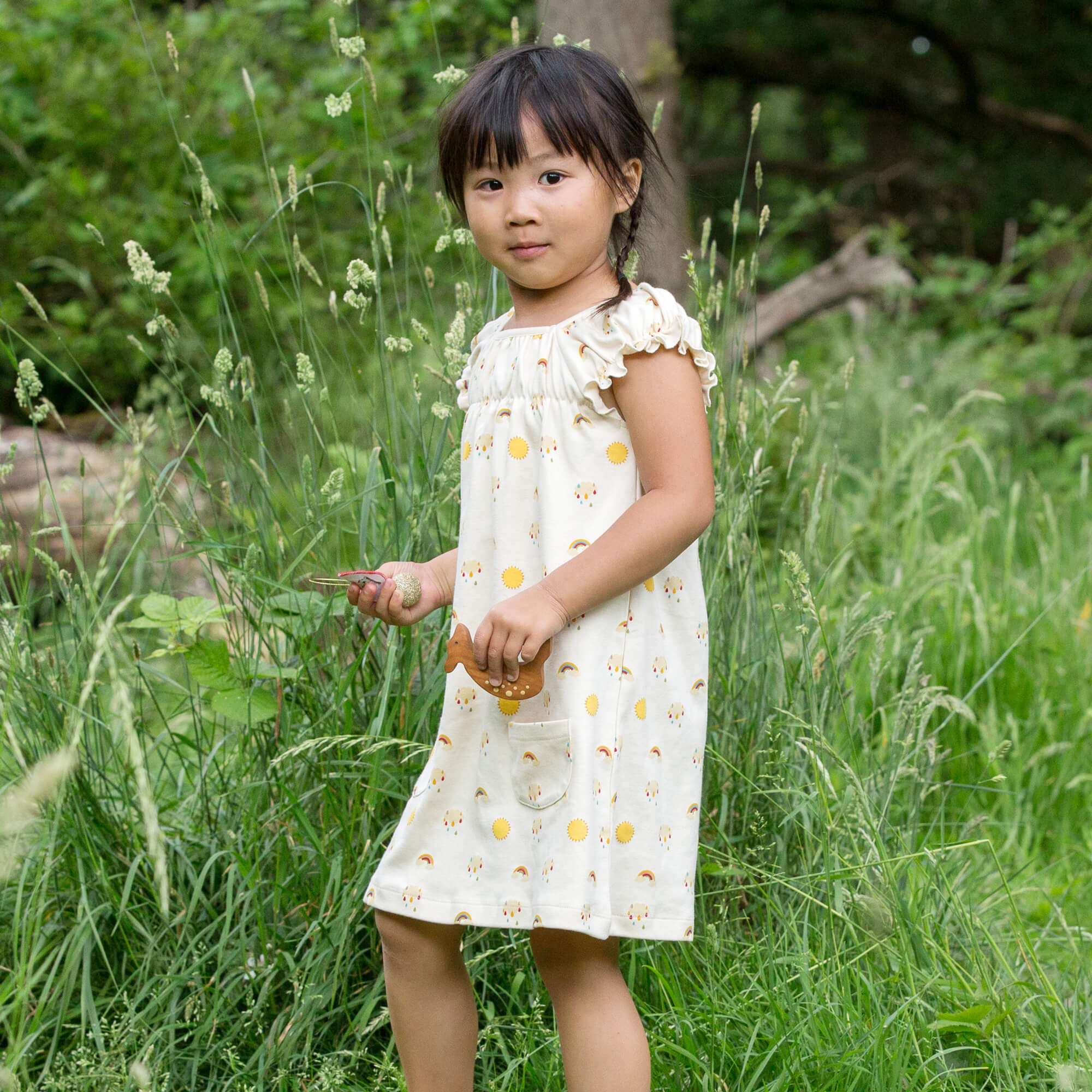 Sunshine and Rainbows Pocket Playdays Dress