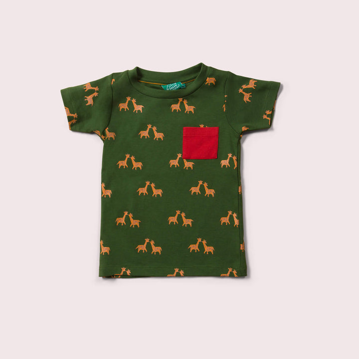 Giraffe Days T-Shirt & Jogger Playset