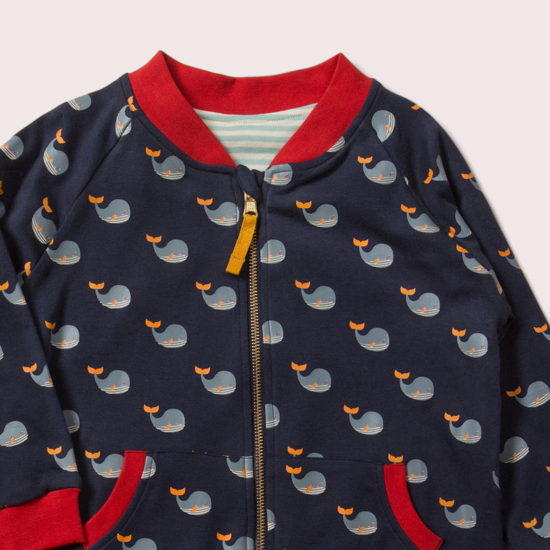 Whale Song Reversible Easy Rider Jacket