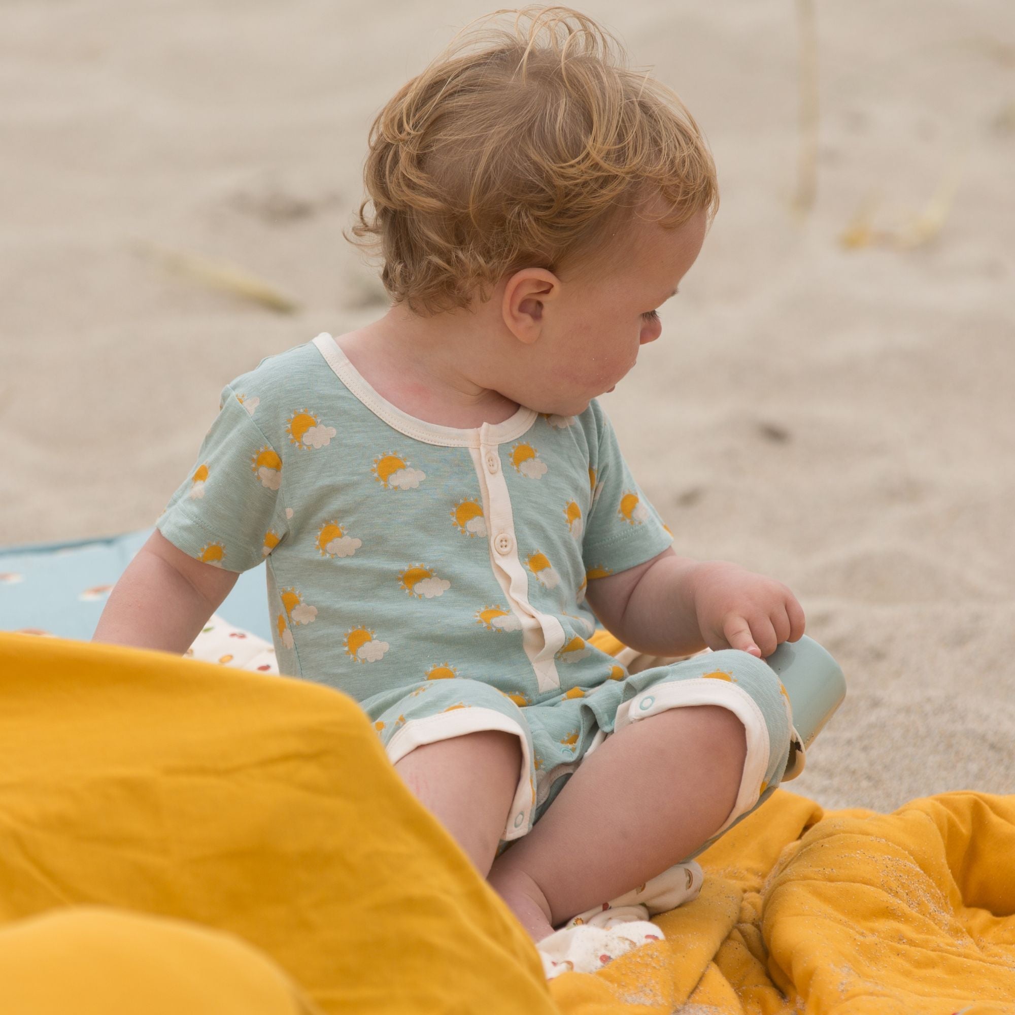Sunshine Organic Summer Romper