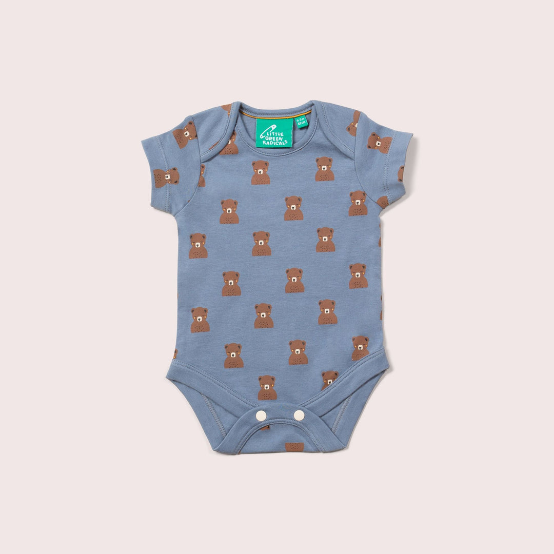 Little Bears Organic Baby Bodysuit Set - 2 Pack