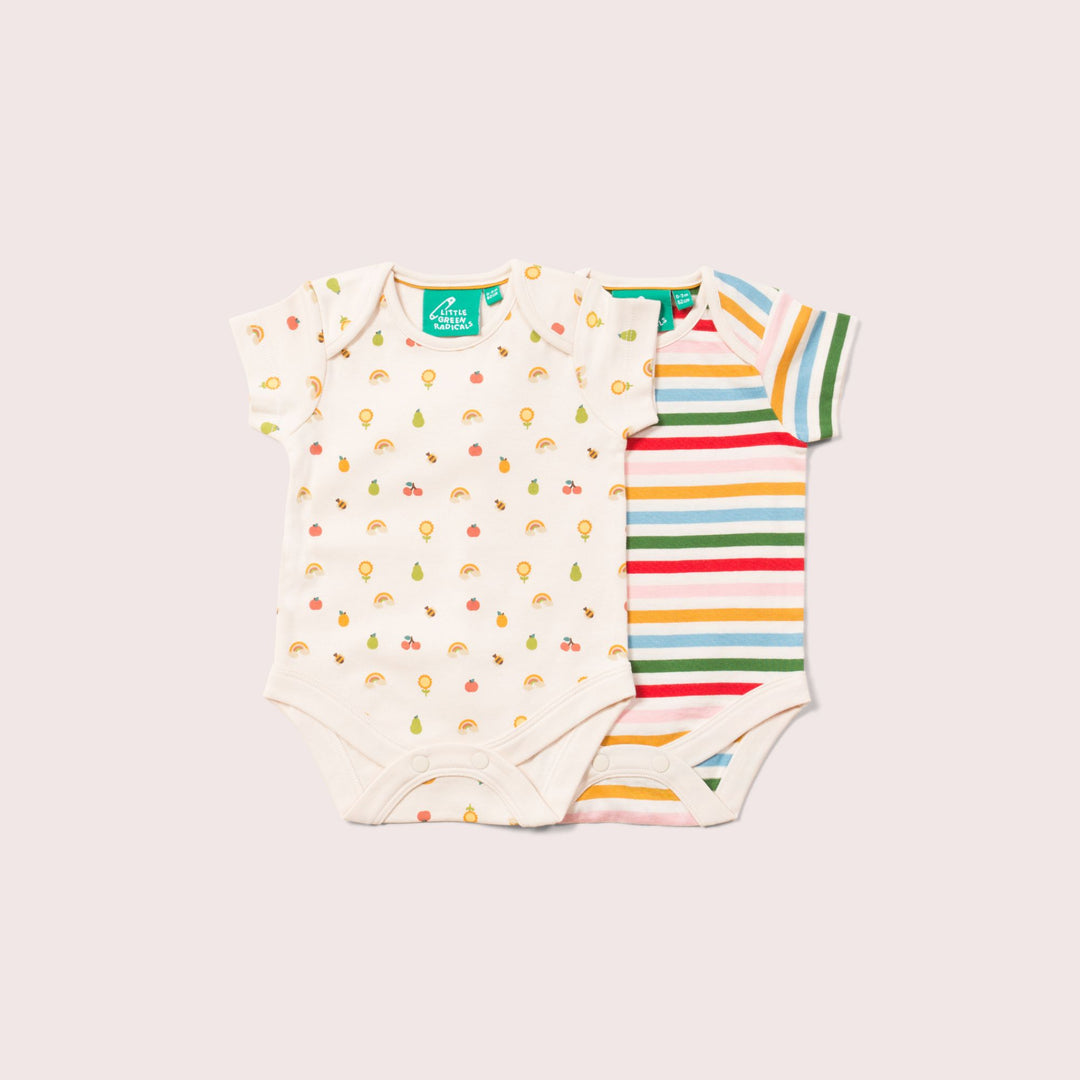 Garden Days Organic Baby Bodysuit Set - 2 Pack