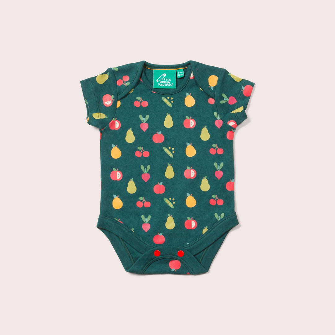 Vegetable Patch Organic Baby Bodysuit Set - 2 Pack