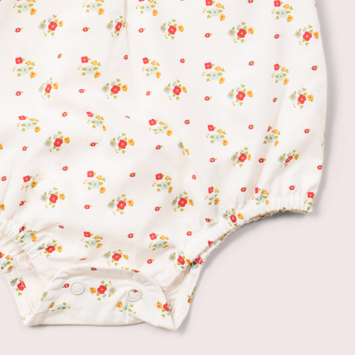 Spring Flowers Sleeveless Baby Bubble Bodysuit