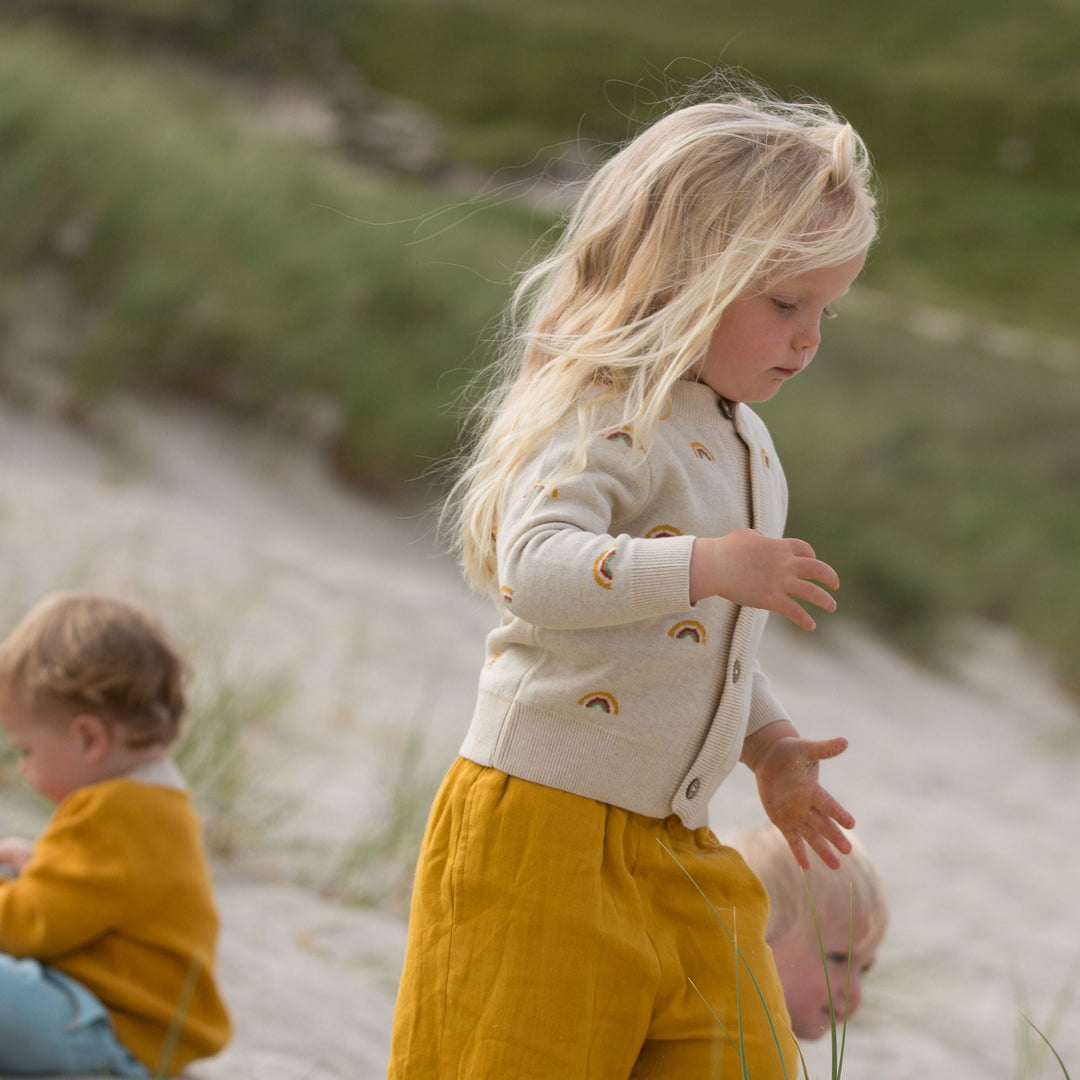 From One To Another Over The Rainbow Knitted Cardigan