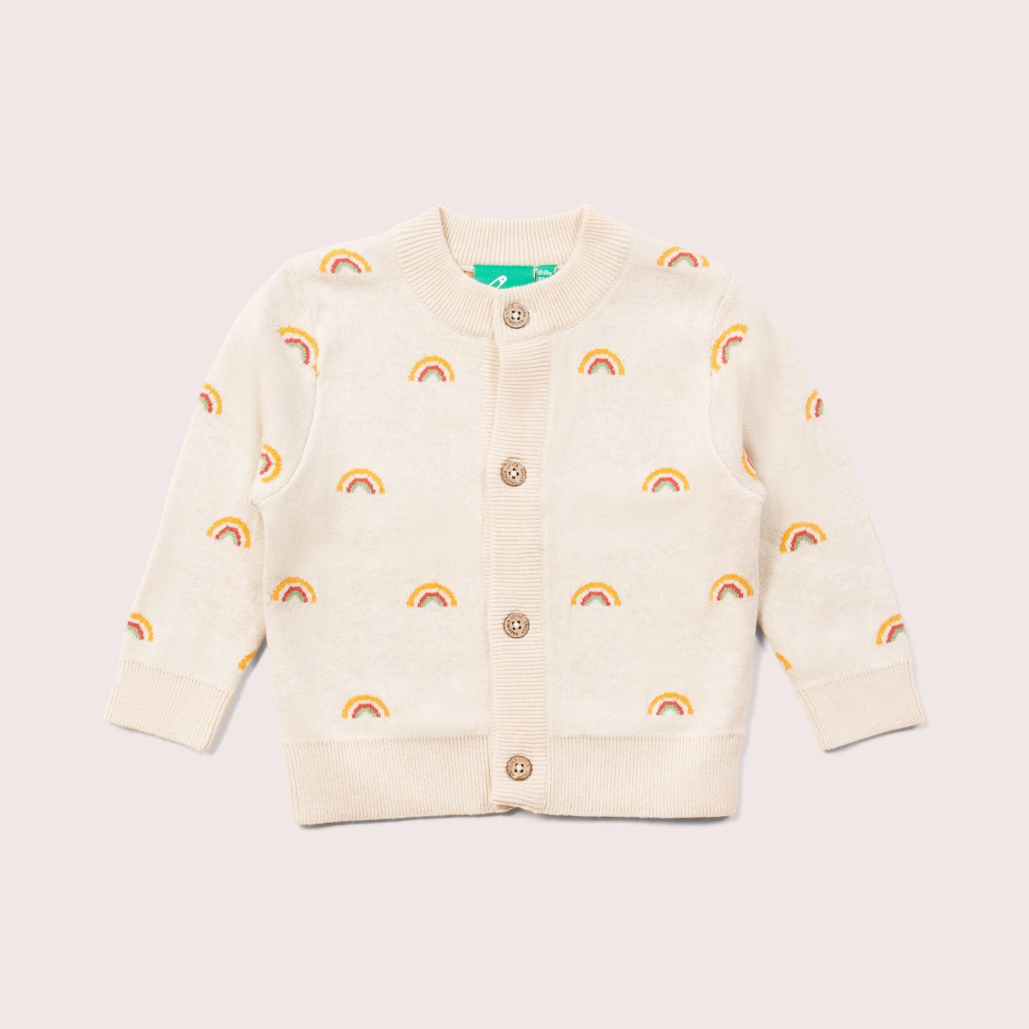 From One To Another Over The Rainbow Knitted Cardigan