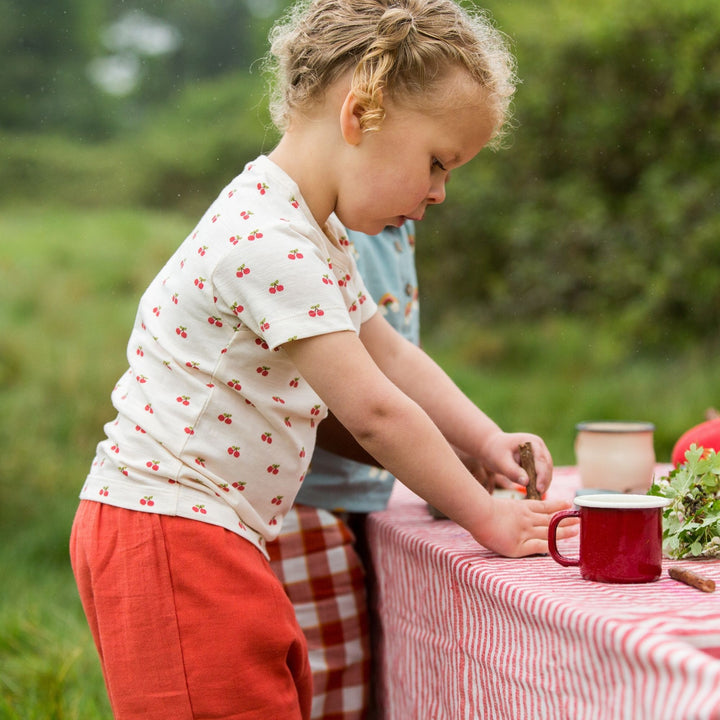 Cherry Organic Short Sleeve T-Shirt