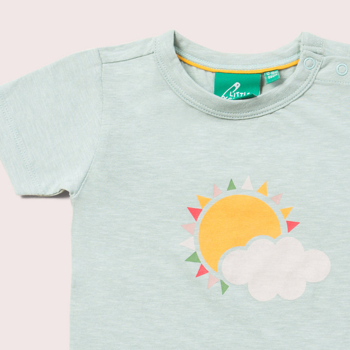 Sun And Cloud Short Sleeve T-shirt