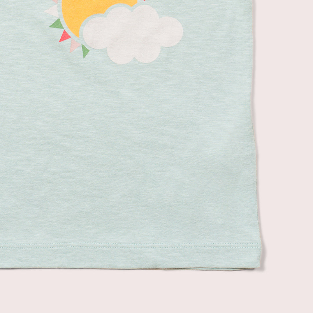 Sun And Cloud Short Sleeve T-shirt