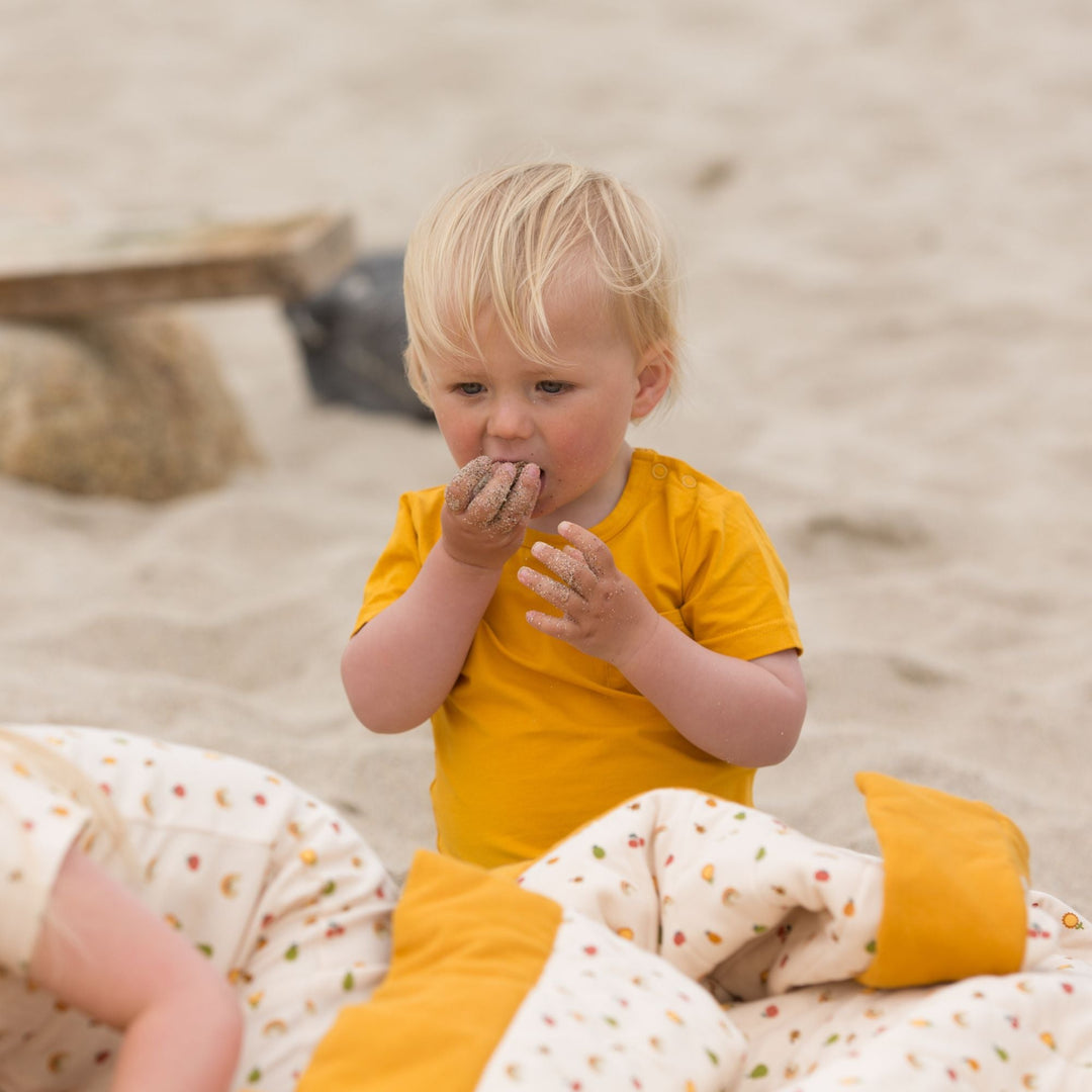 Gold Organic Short Sleeve T-Shirt