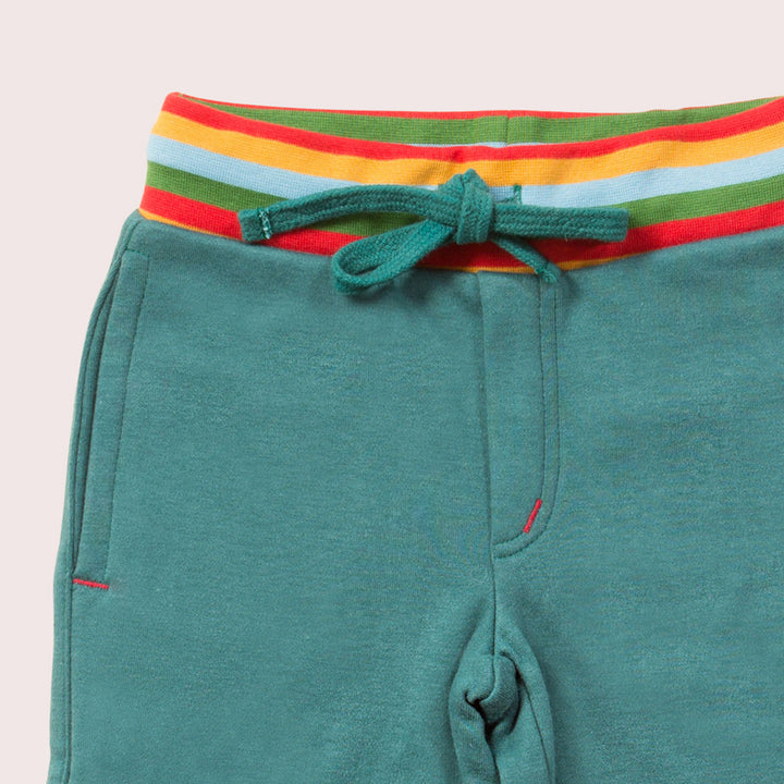 Teal Marl Comfy Jogger Shorts