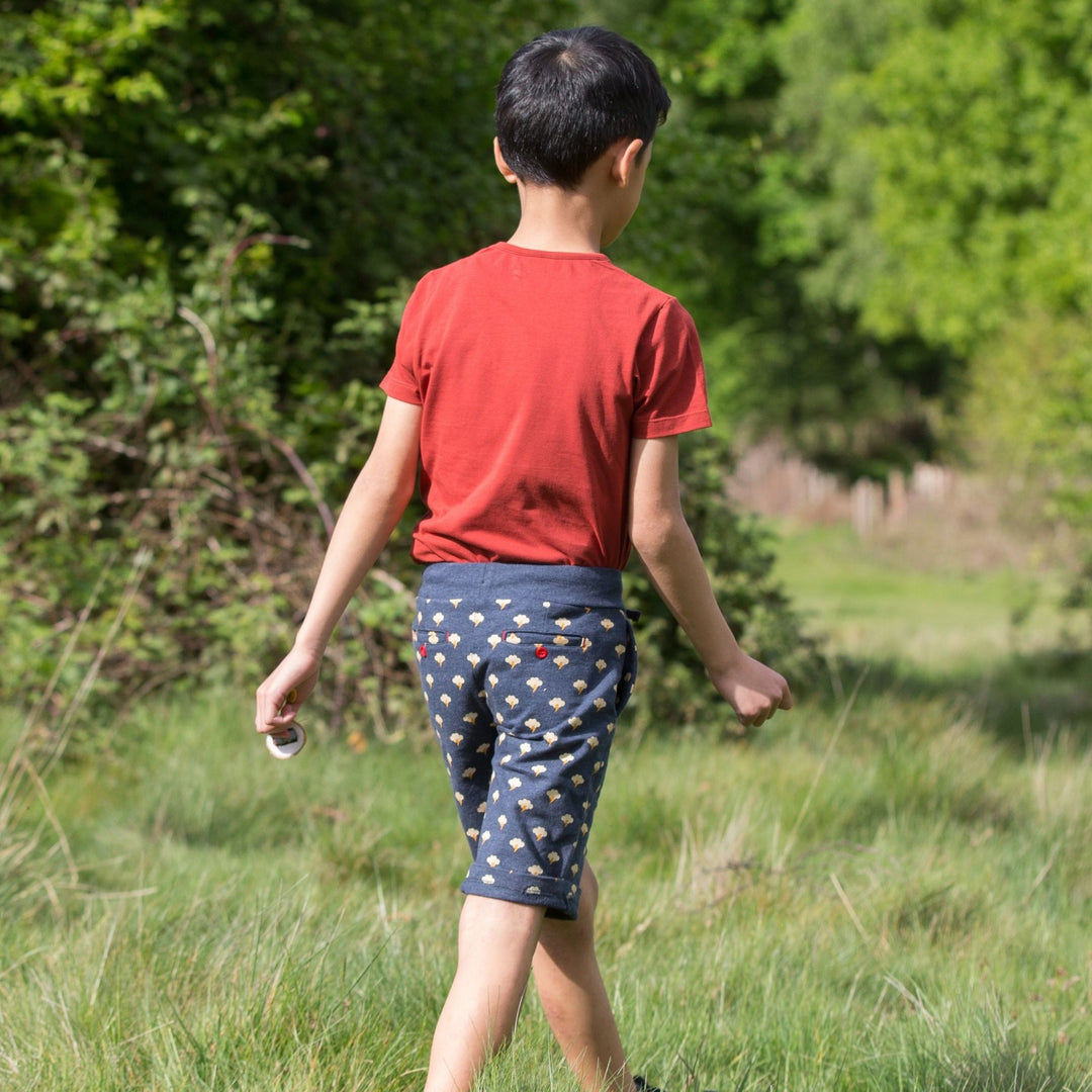 Thunder & Lightning Marl Comfy Jogger Shorts