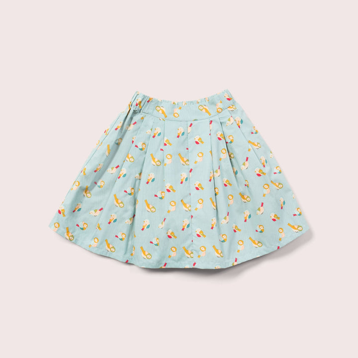 Rainbow Birds Little Twirler Skirt