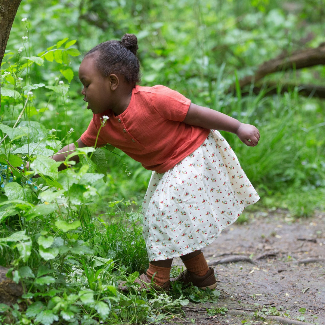 Spring Flowers Little Twirler Skirt