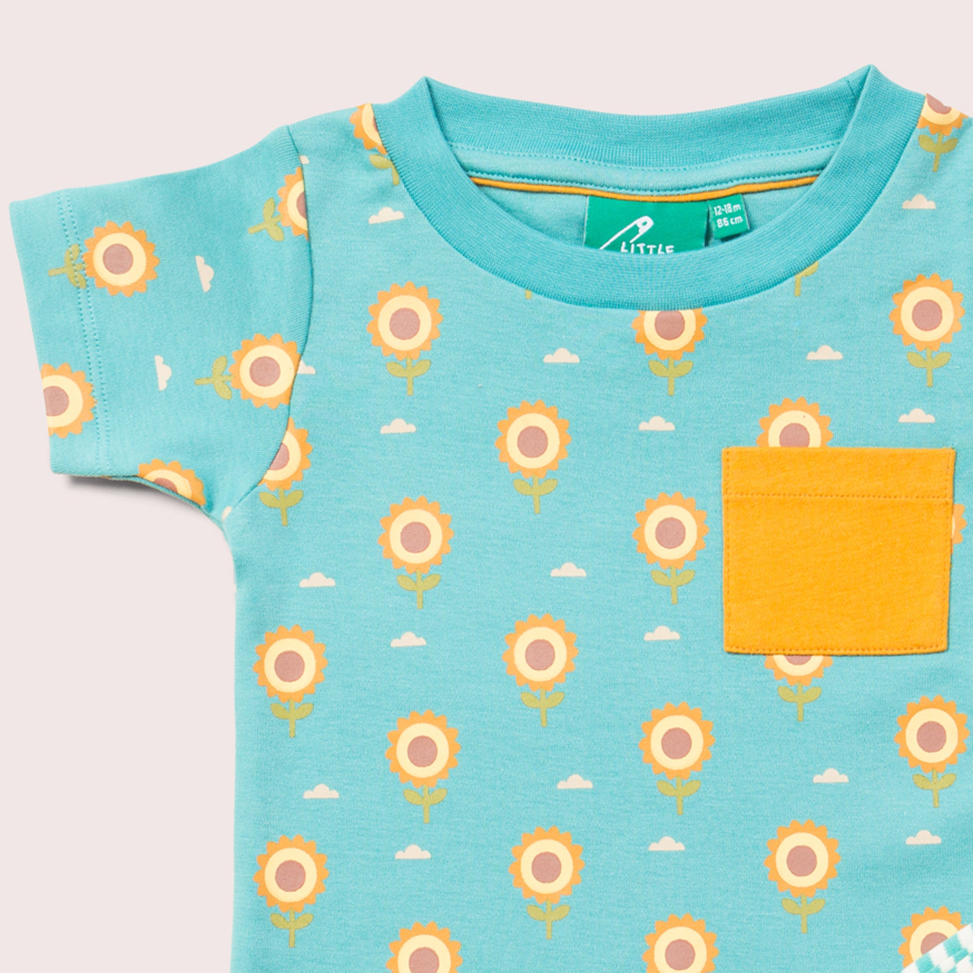 Sunflower Organic T-Shirt & Jogger Playset