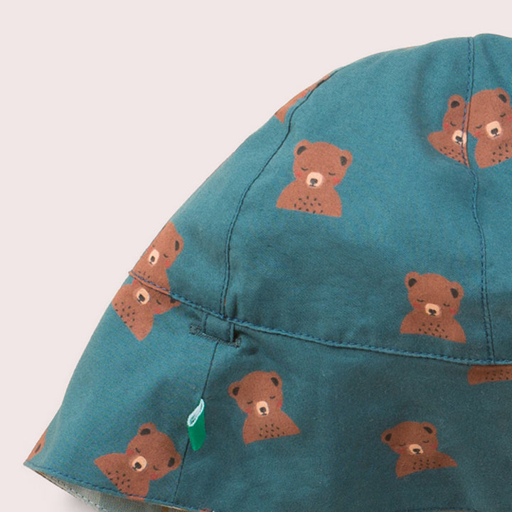 Navy Bears Reversible Sunhat