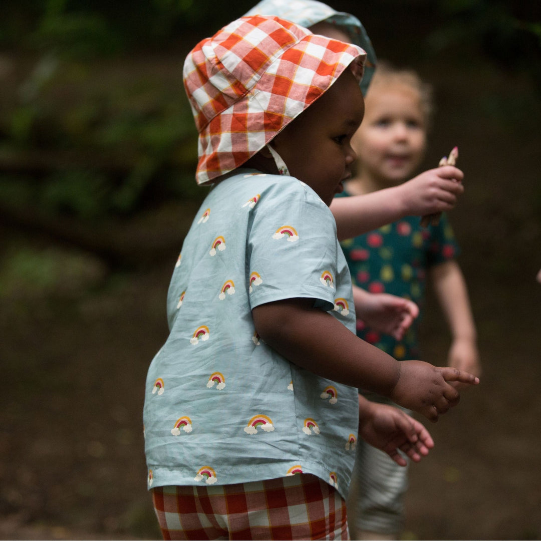 Spring Flowers Reversible Sunhat