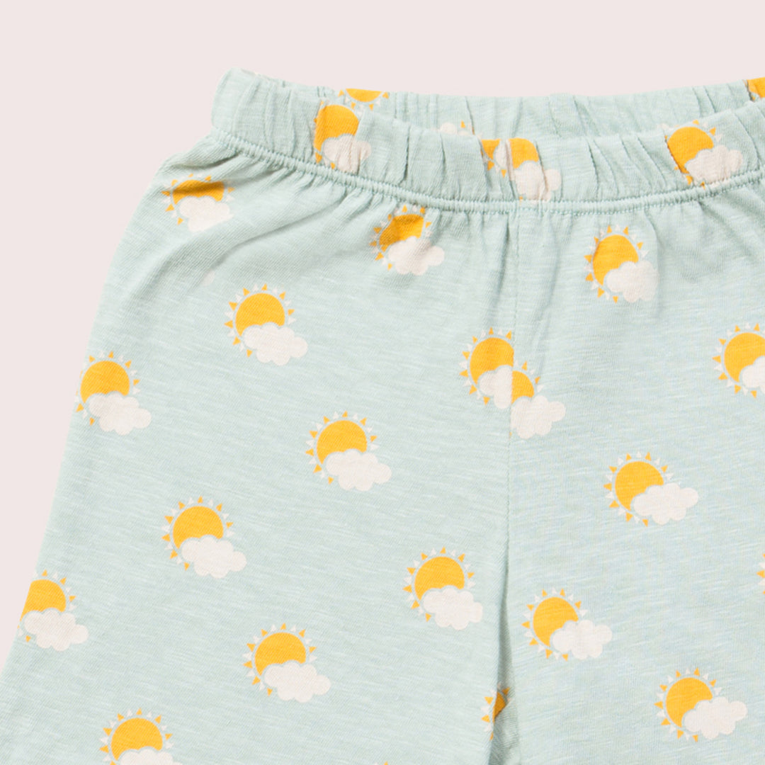 Sunshine Jersey Pyjama Shorts Set