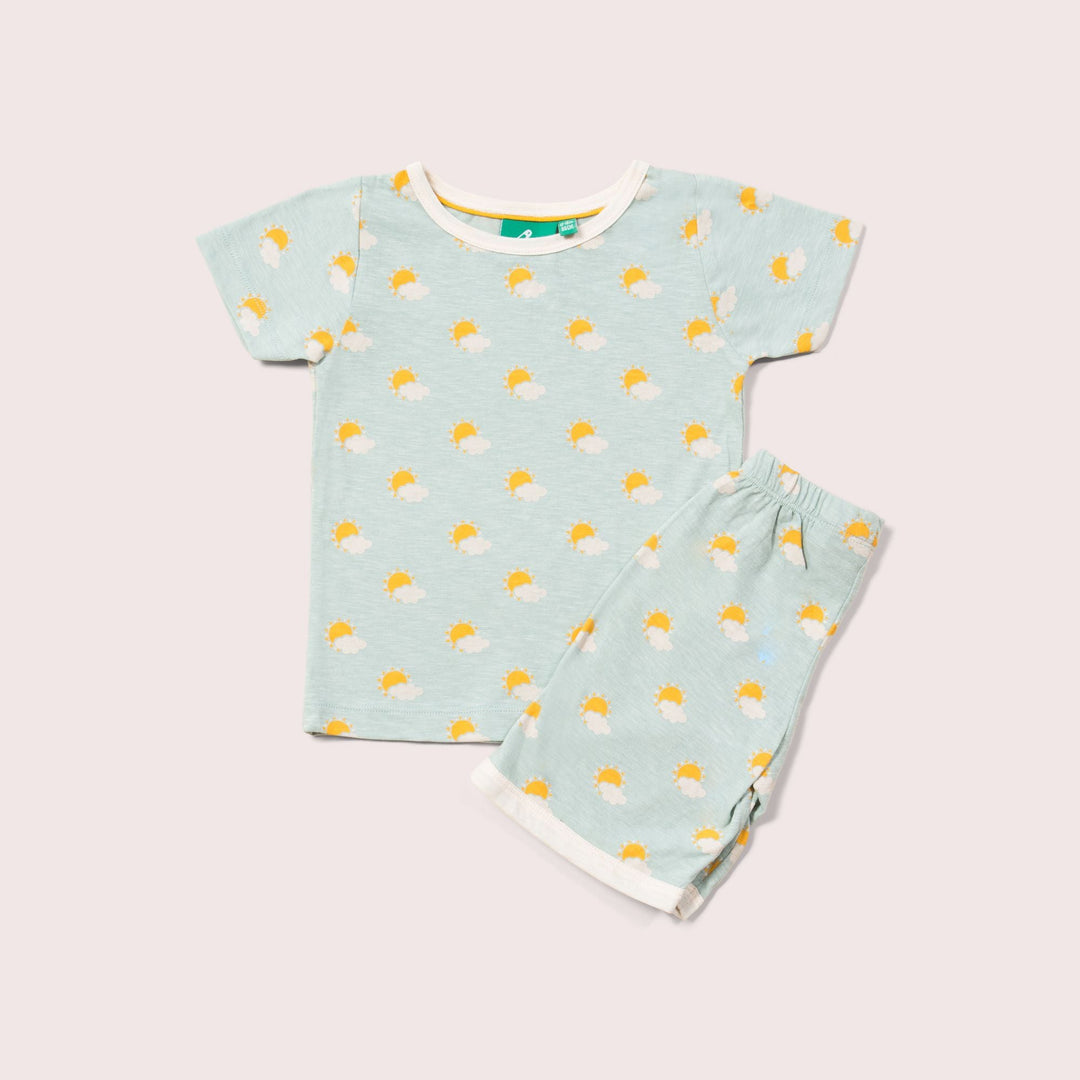 Sunshine Jersey Pyjama Shorts Set