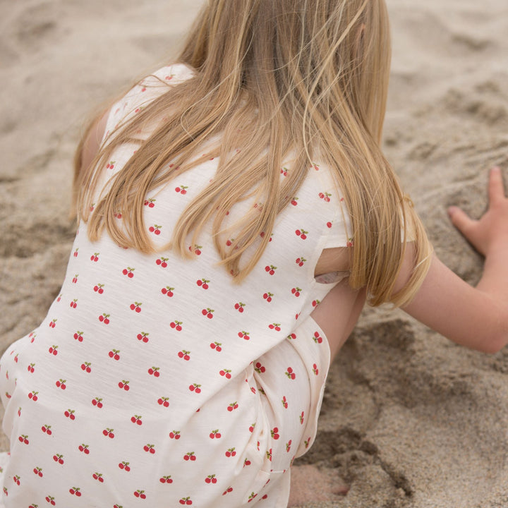 Cherry Organic Button Nightie