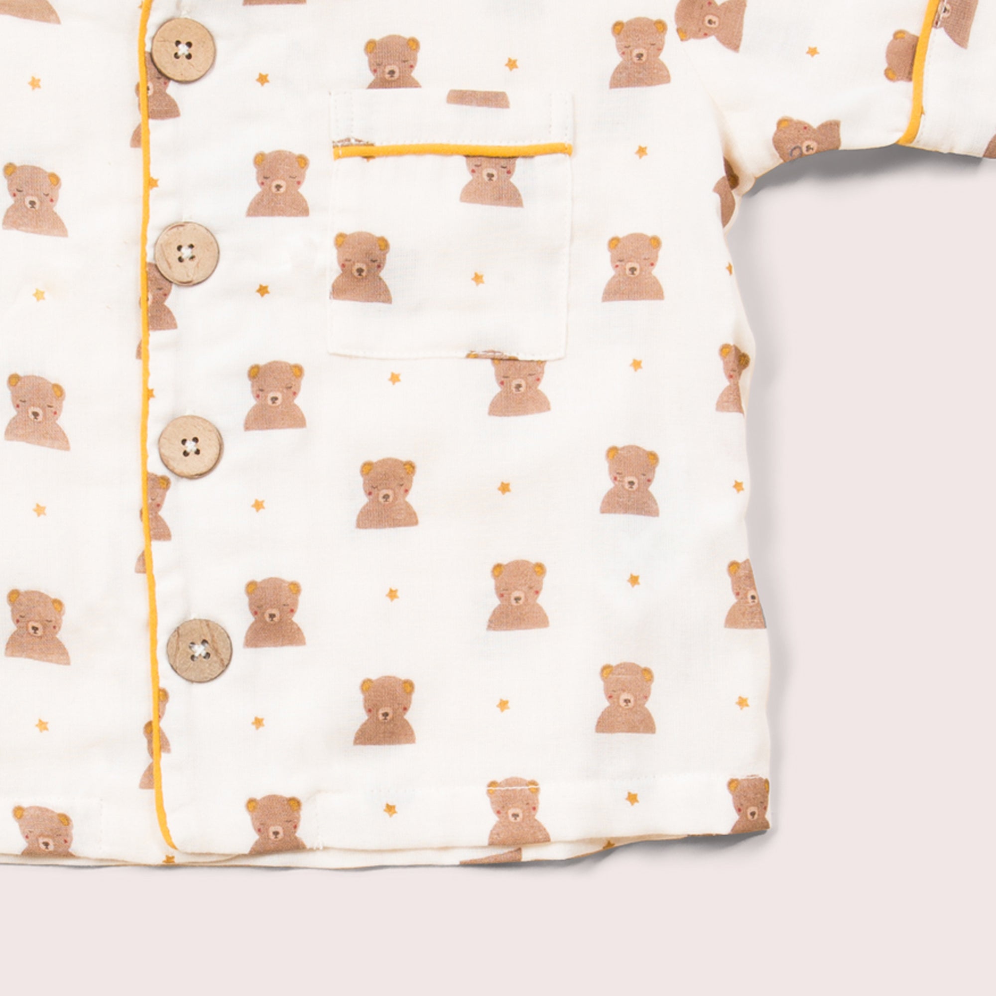 Summer Bears Button Through Pyjama Short Set NOT AVAILABLE for USA/AUS/CAN