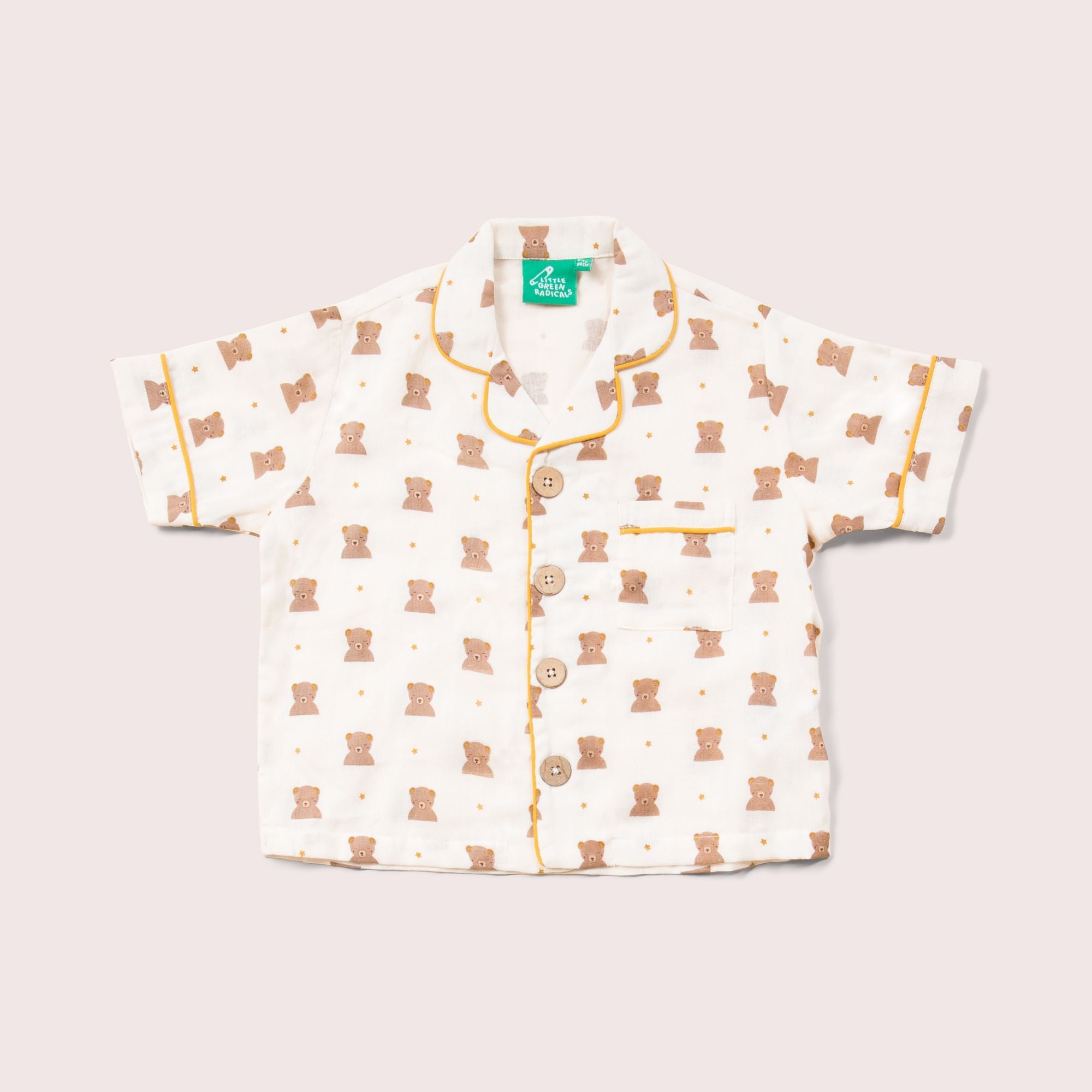 Summer Bears Button Through Pyjama Short Set NOT AVAILABLE for USA/AUS/CAN