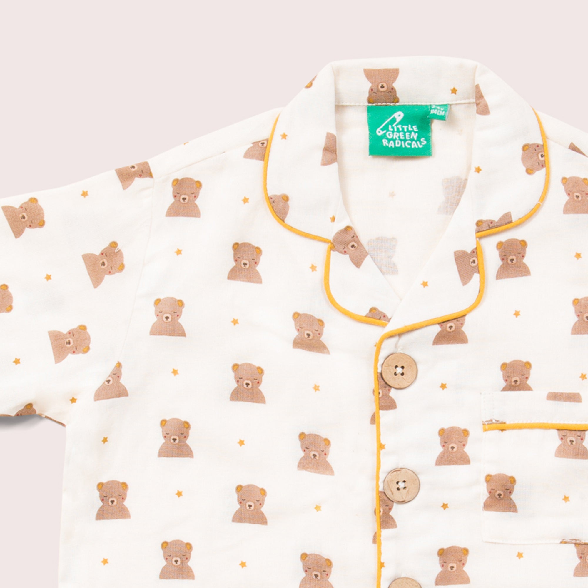 Summer Bears Button Through Pyjama Short Set NOT AVAILABLE for USA/AUS/CAN