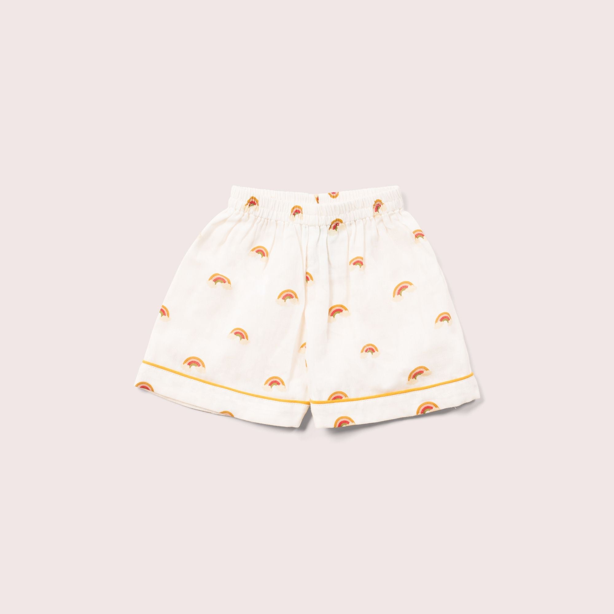 Summer Rainbows Button Through Pyjama Short Set