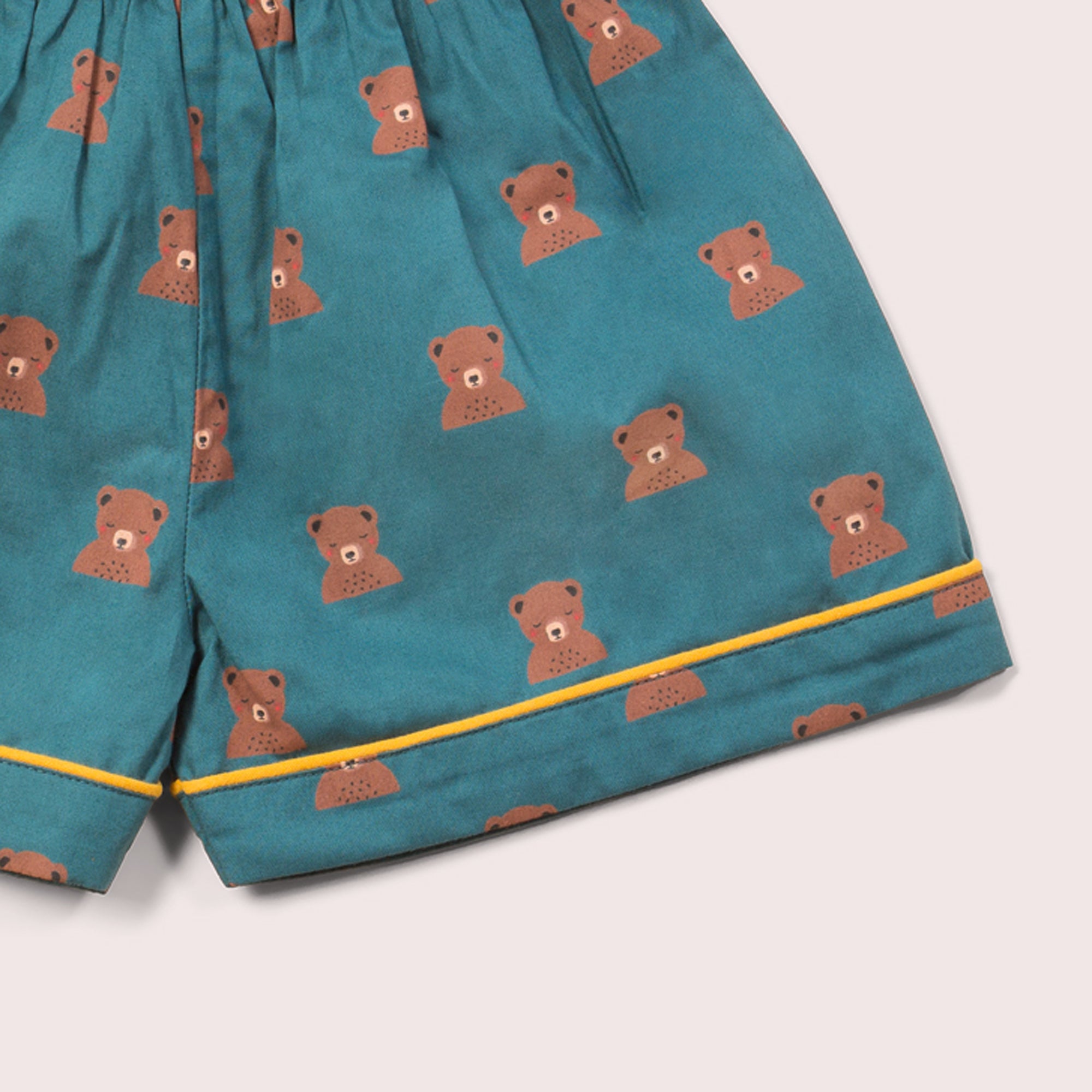 Navy Bears Button Through Pyjama Short Set NOT AVAILABLE for USA/AUS/CAN