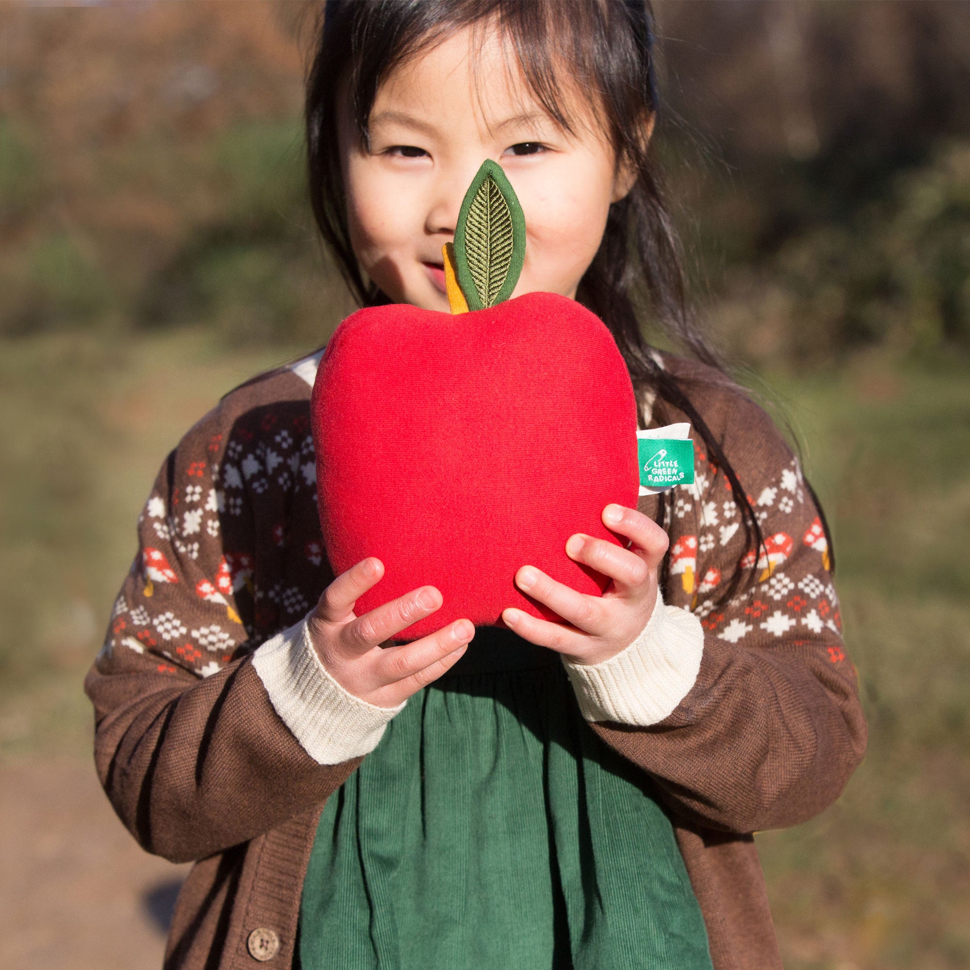 An Apple A Day Organic Soft Toy NOT AVAILABLE for USA/AUS/CAN