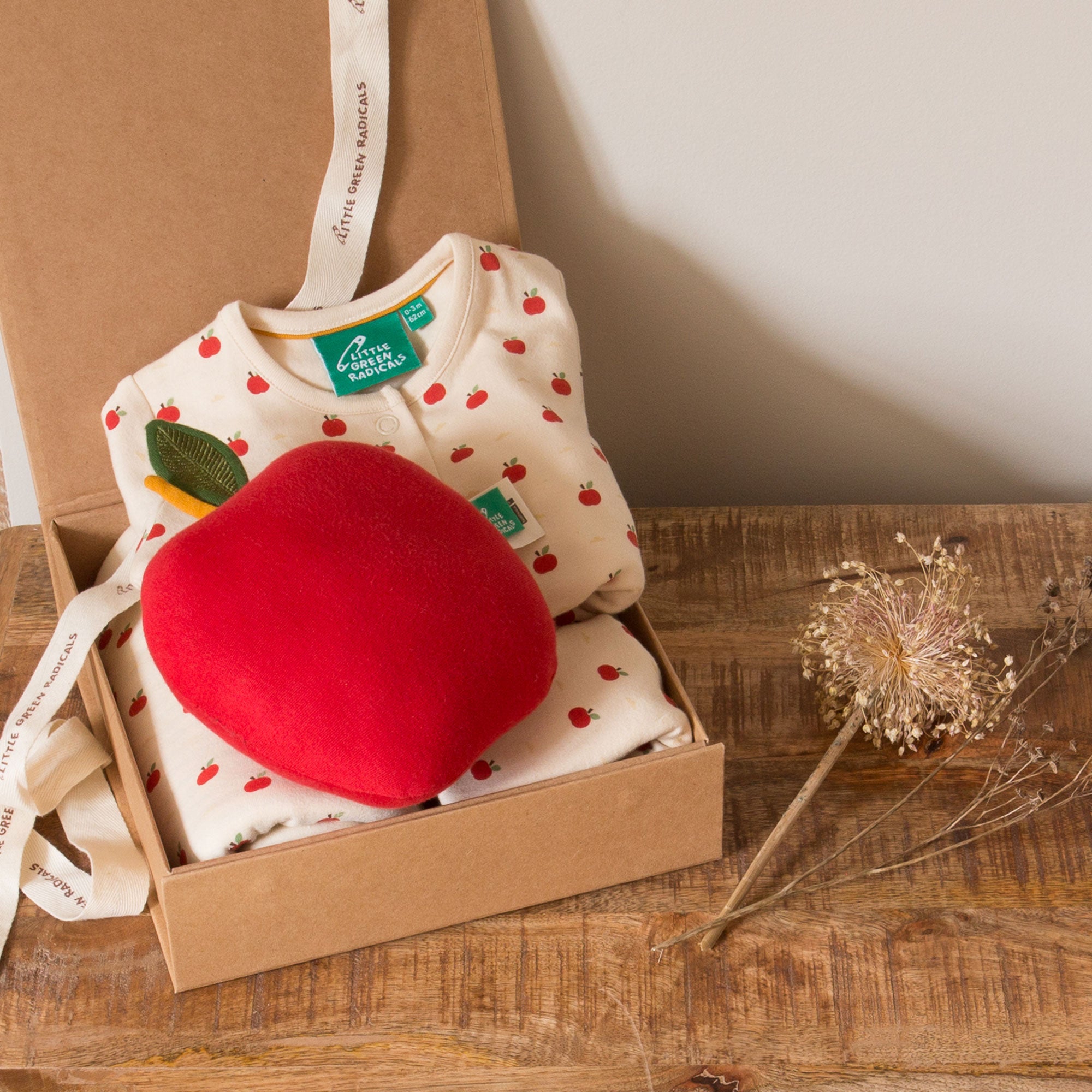 An Apple A Day Organic Soft Toy NOT AVAILABLE for USA/AUS/CAN