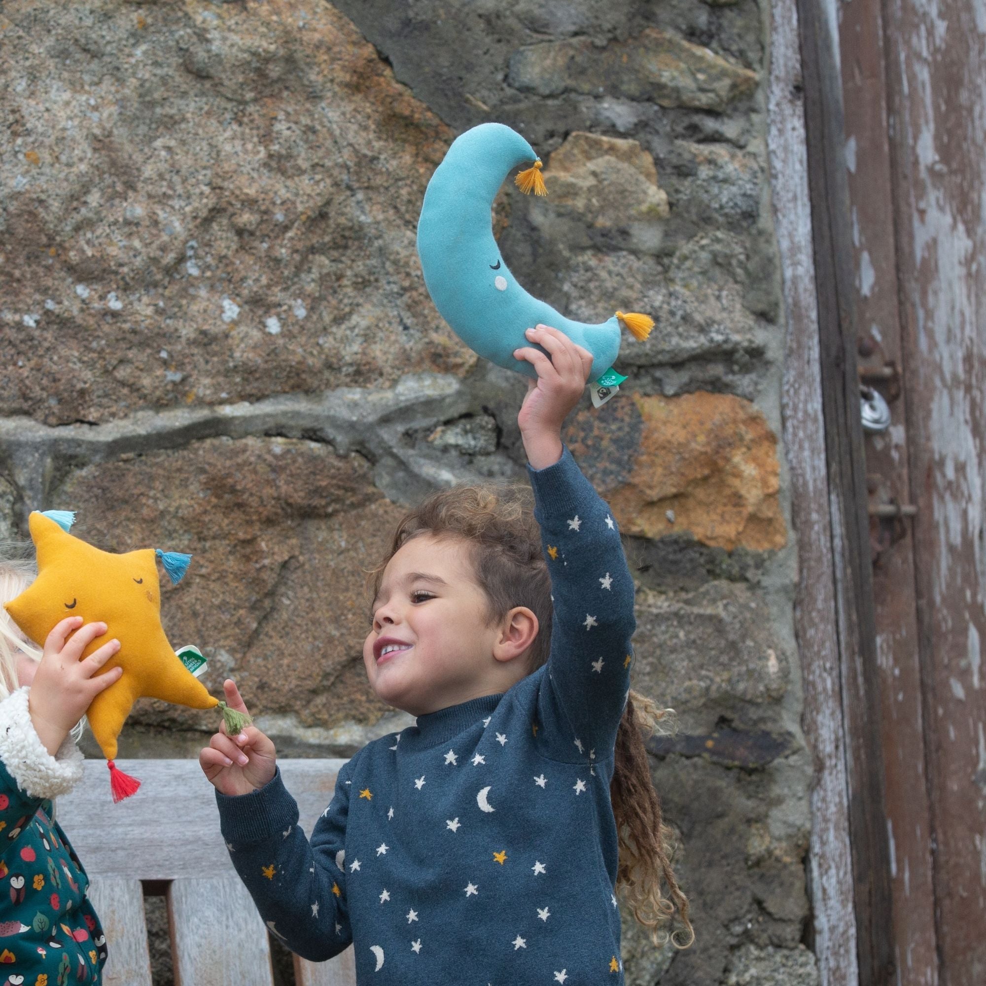 Over The Moon Organic Soft Toy NOT AVAILABLE for USA/AUS/CAN
