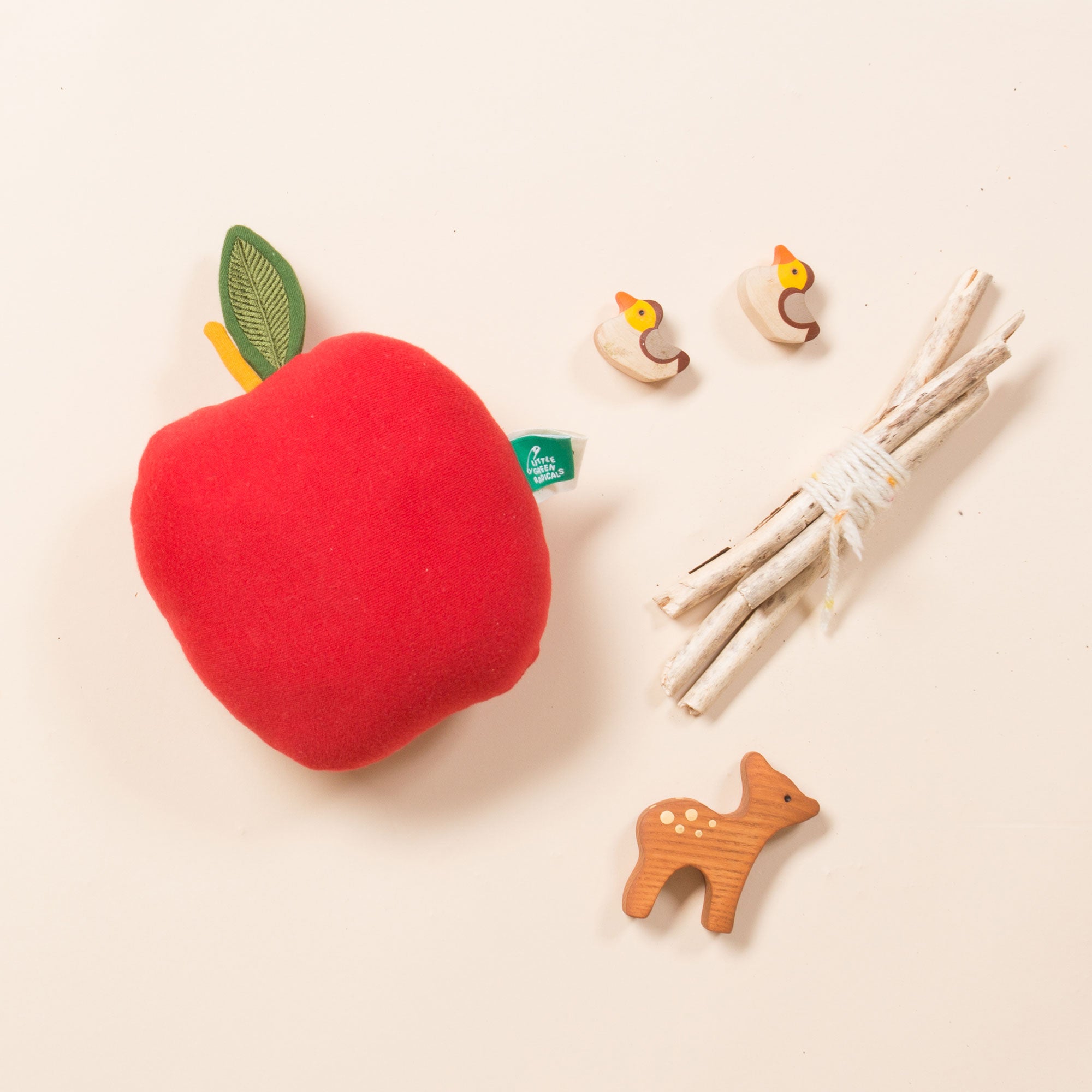 An Apple A Day Organic Soft Toy NOT AVAILABLE for USA/AUS/CAN