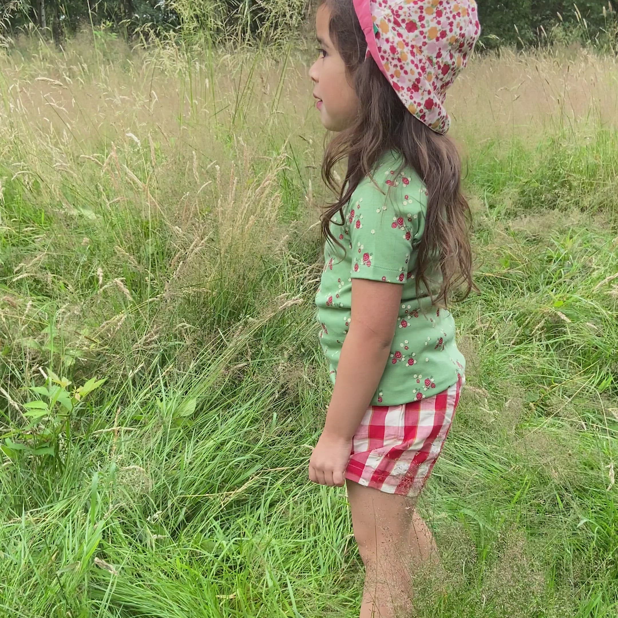 Load video: Red Check By The Sea Seersucker Shorts